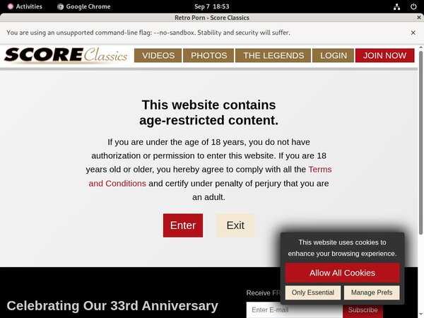 Score Classics Join Form