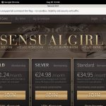 Sensualgirl Checkout Page