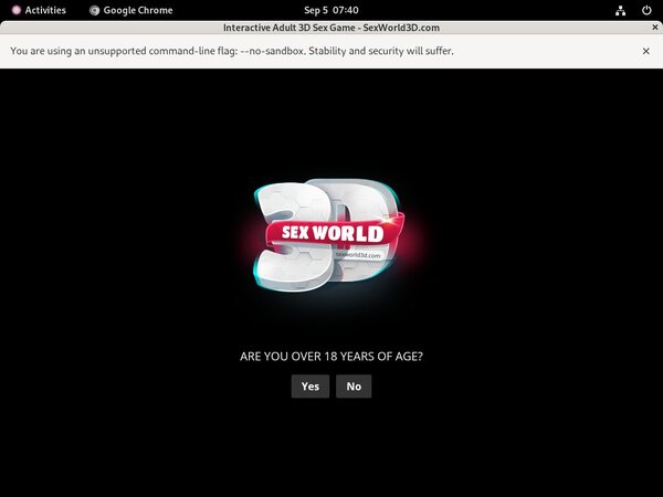 Sex World 3D Filme