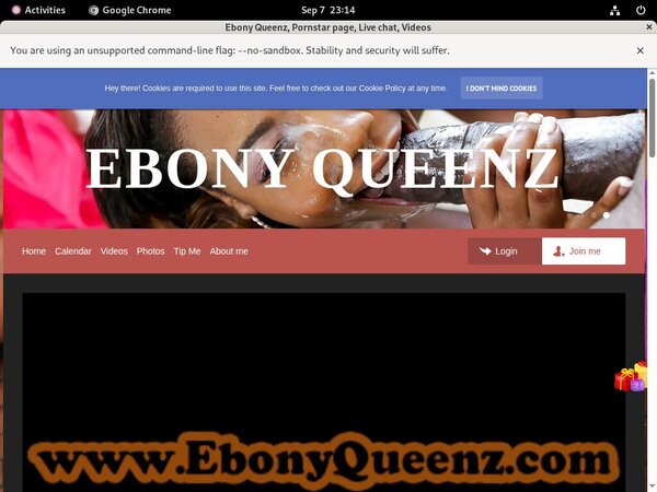 Sign Up To Ebonyqueenz.modelcentro.com
