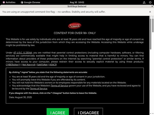Str8boyzseduced.com Member Review