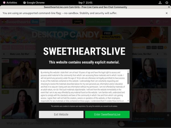 Sweethearts Live 2018