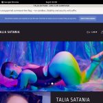 Taliasatania.modelcentro.com Foot Fetish