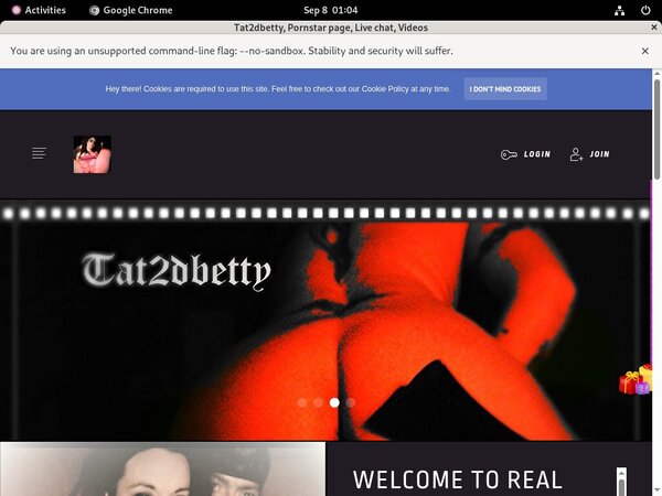 Tat2dbetty Free Entry