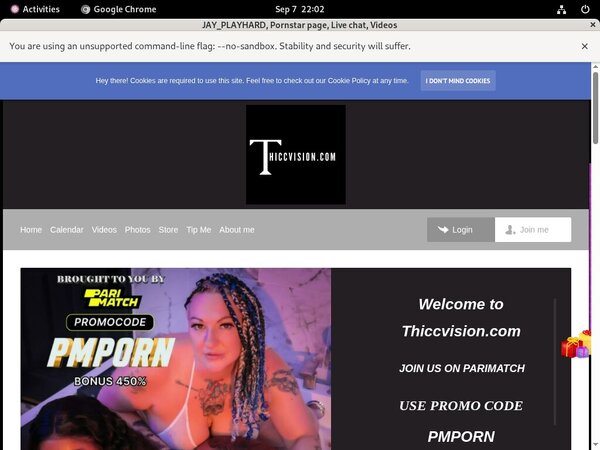 Thiccvision.com Promo Tour