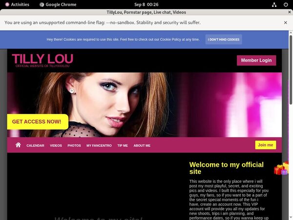 Tillyxxxlou.modelcentro.com Account And Passwords