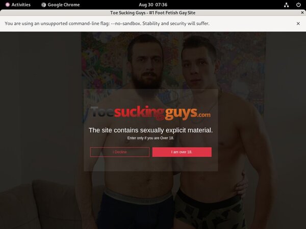 Toesuckingguys Membership Discount