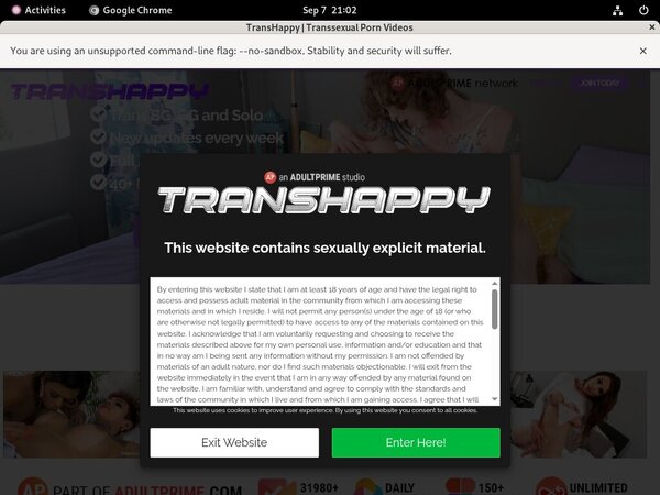 Trans Happy Threesome