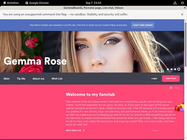 Trial Membership GemmaRose42