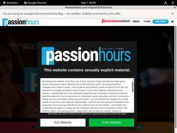 Trial Passion Hours Membership