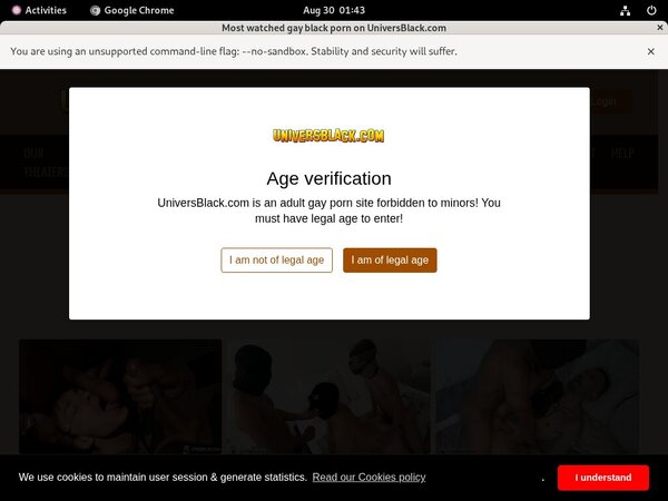 Univers Black Com Logins