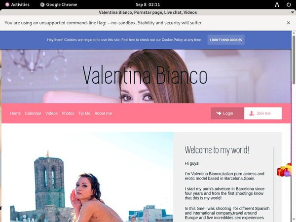 Valentina Bianco Without CC