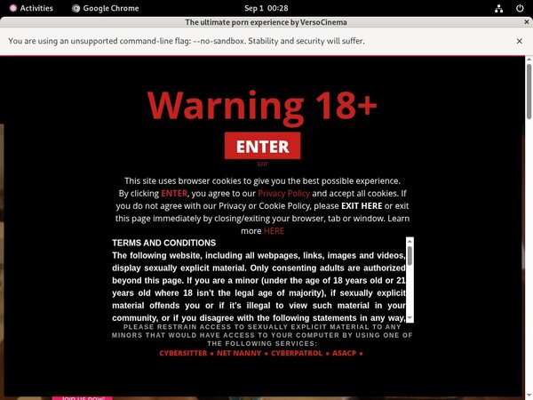 Verso Cinema Password Username