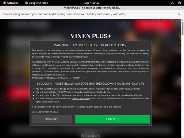 Vixen Plus Passworter