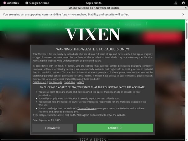 Vixen.com Promo Link Code
