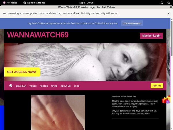 WannaWatch69 Valid Account