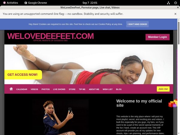 WeLoveDeeFeet Fuck