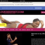Welovedeefeet.com Sex Pics