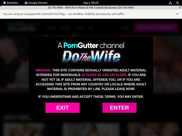 Wife The Do Sign Up