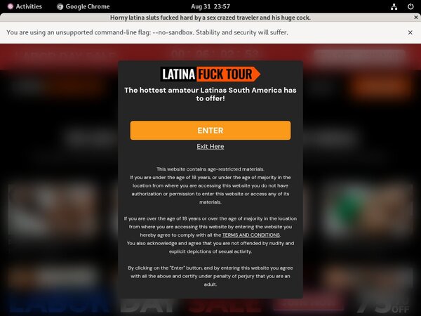 Working Latinafucktour.com Login