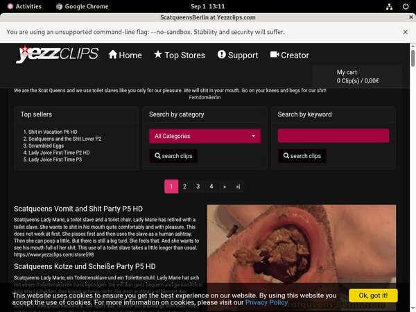 Yezzclips.com Free Trial Memberships