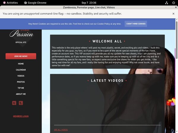 Zambooza.modelcentro.com Free Accounts And Passwords