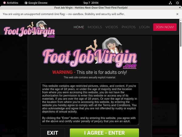Footjobvirgin.com Pornhub