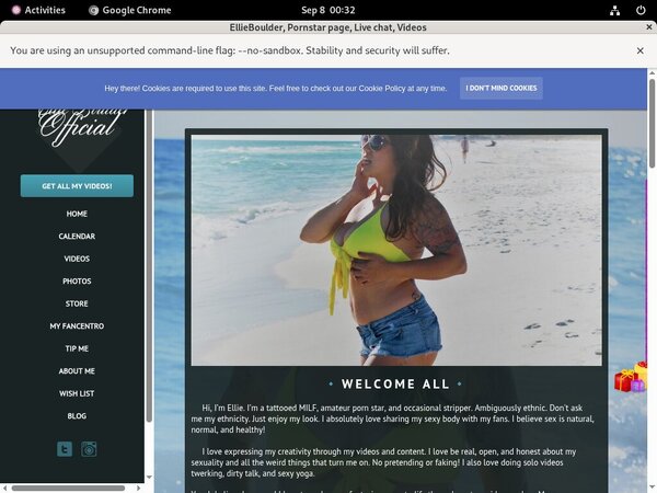 Free Account Premium EllieBoulder